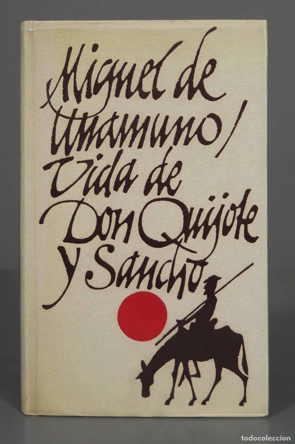 Libros de segunda mano: Vida de Don Quijote y Sancho Miguel de Unamuno - Foto 1