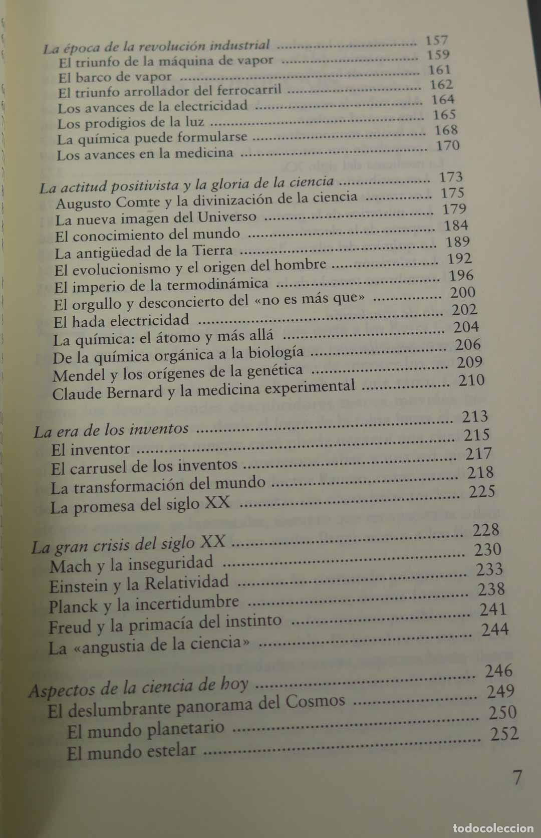 Libros de segunda mano: Historia sencilla de la ciencia Jos&eacute; Luis Comellas - Foto 4