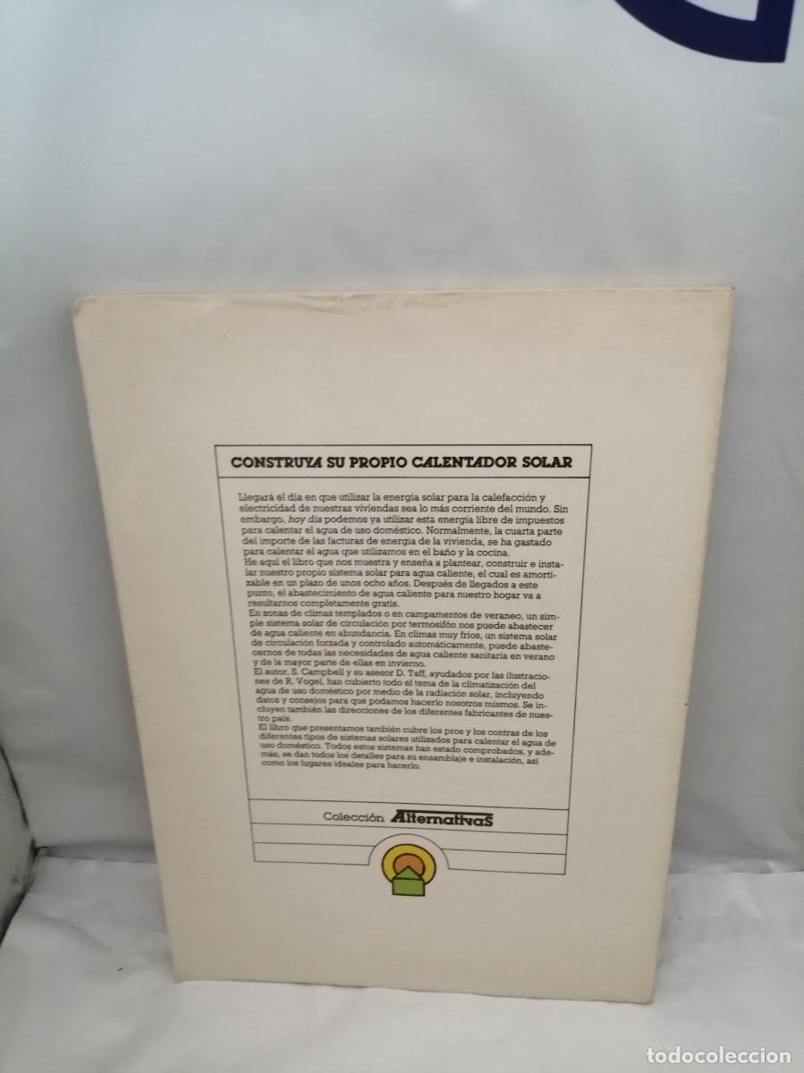 Libros de segunda mano: Construya su propio calentador solar - Foto 2