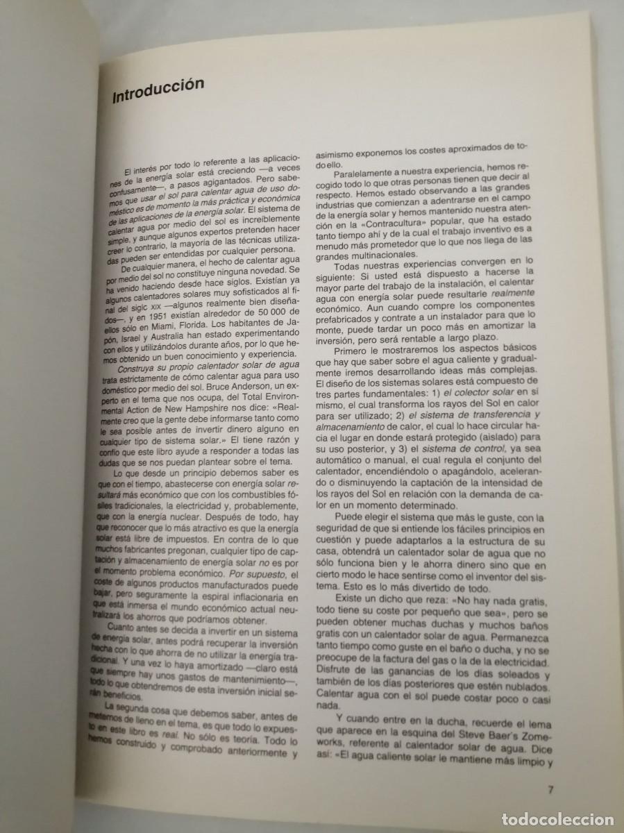 Libros de segunda mano: Construya su propio calentador solar - Foto 7