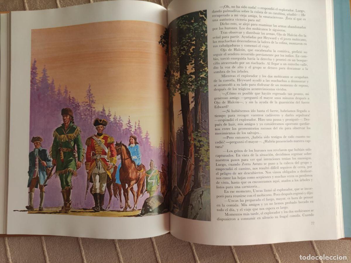 Libros de segunda mano: El ultimo mohicano - Fenimore Cooper, - Foto 3