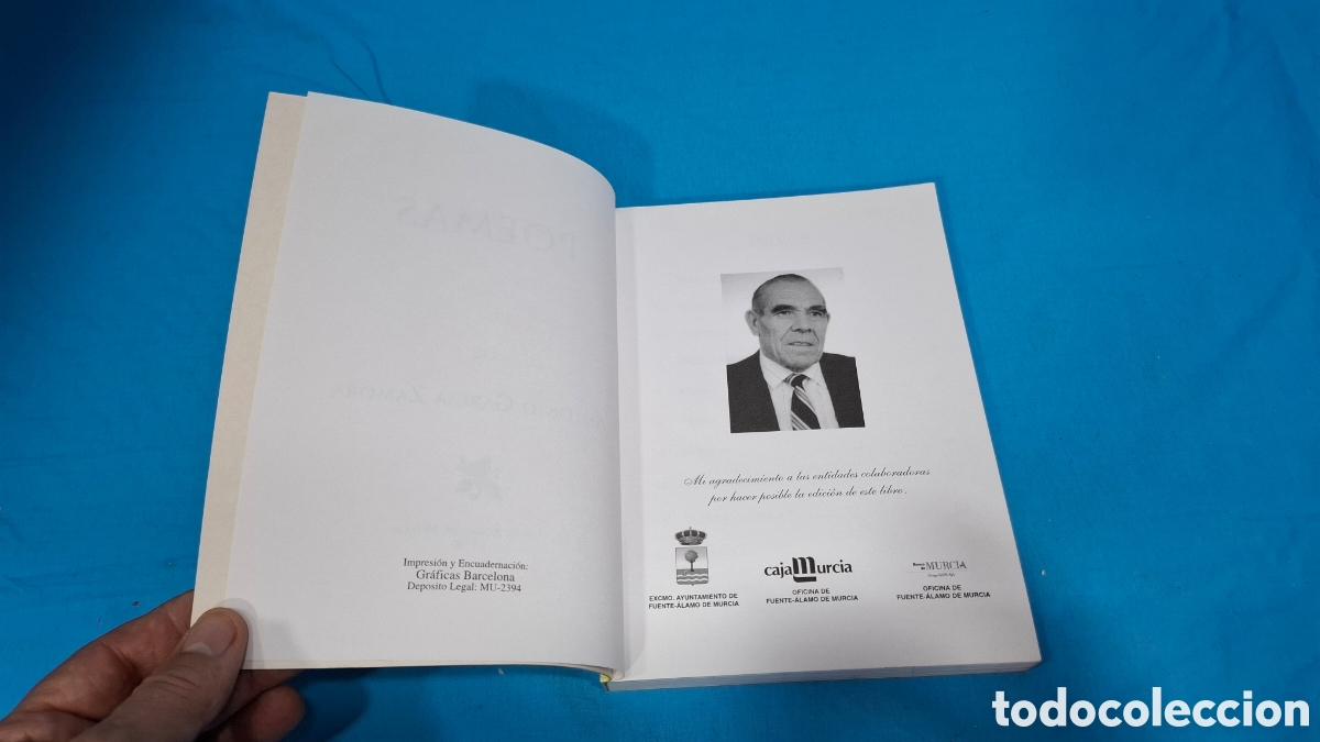 Libros de segunda mano: POEMAS - ANTONIO GARC&Iacute;A ZAMORA - Foto 3