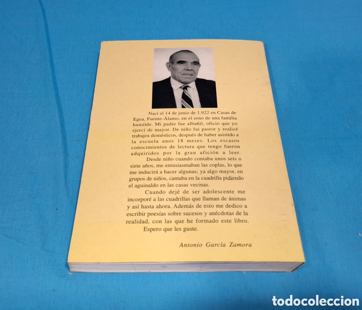 Libros de segunda mano: POEMAS - ANTONIO GARC&Iacute;A ZAMORA - Foto 6
