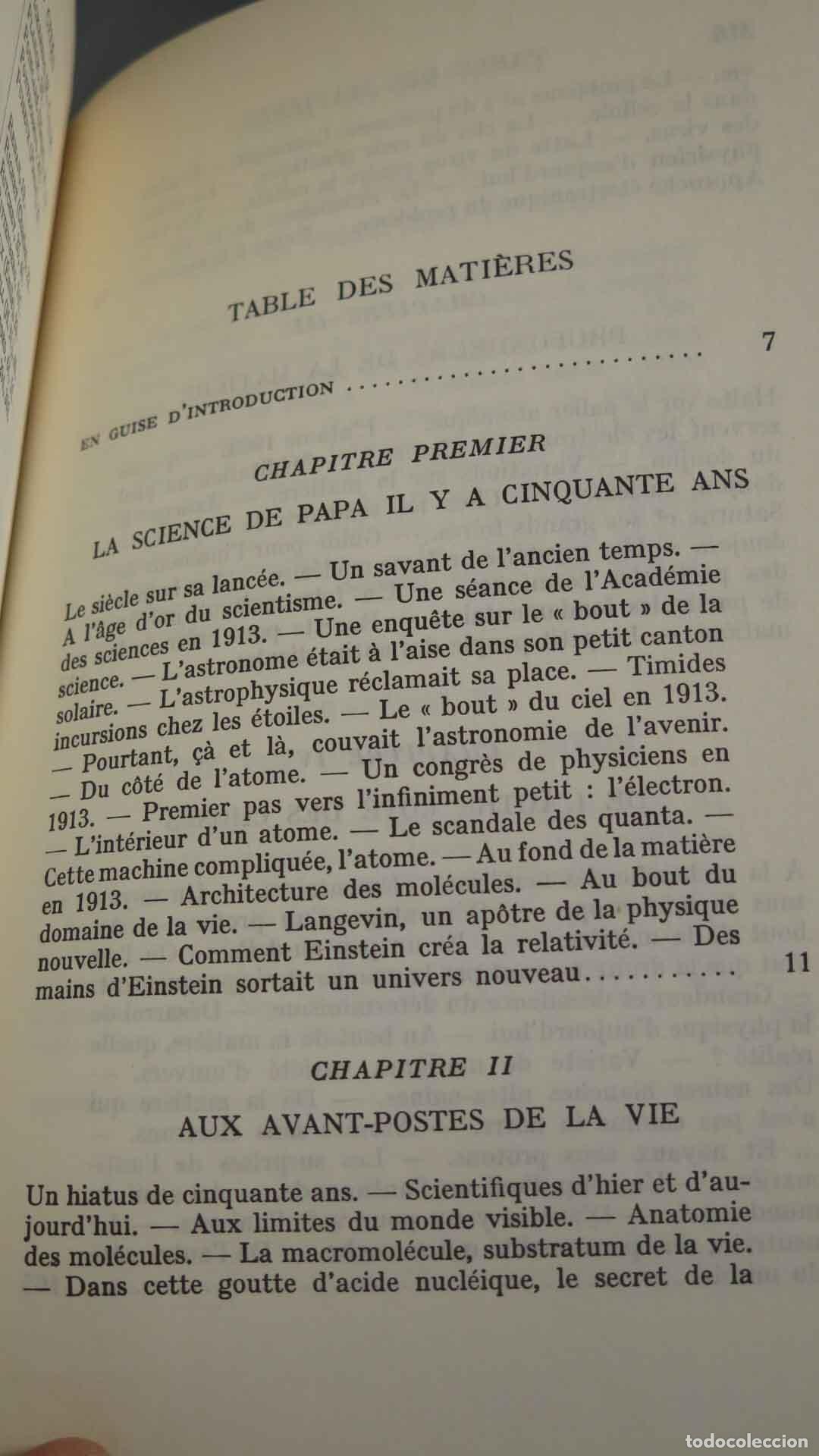 Libros de segunda mano: Voyage au bout de la science Pierre Rousseau - Foto 2