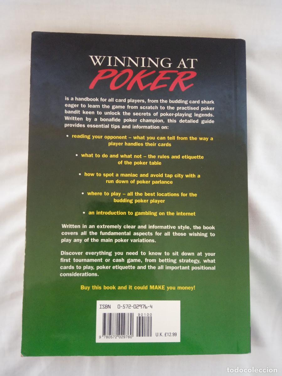 Libros de segunda mano: Wining at Poker - Dave Scharf (en ingl&eacute;s) - Foto 5