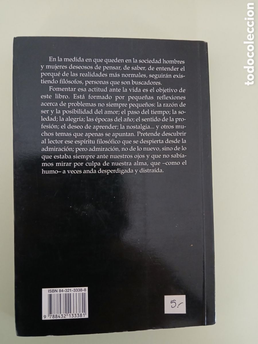 Libros de segunda mano: Lo que pesa el humo. Javier Aranguren. - Foto 2