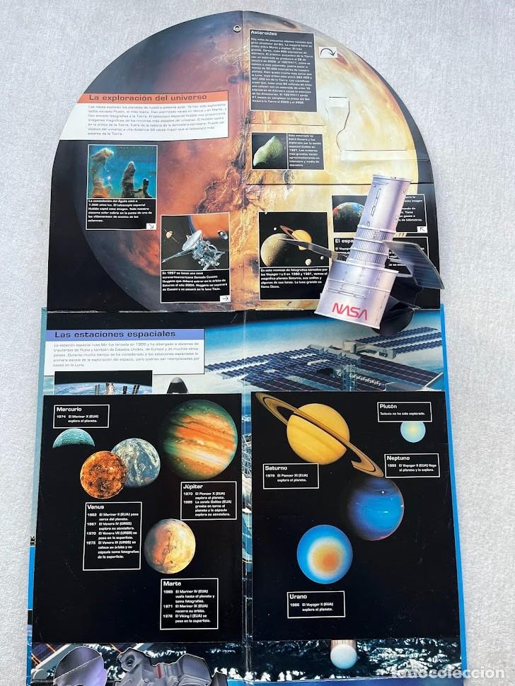 Libros de segunda mano: Viaje al espacio / Desplegable / Pesta&ntilde;as / - Foto 5