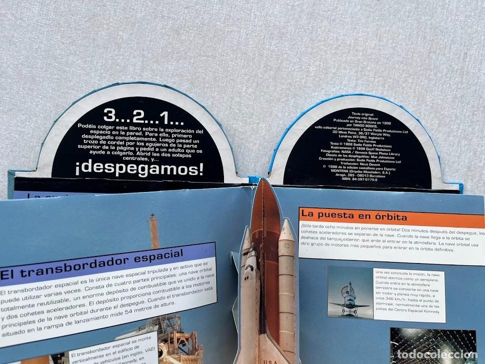 Libros de segunda mano: Viaje al espacio / Desplegable / Pesta&ntilde;as / - Foto 9