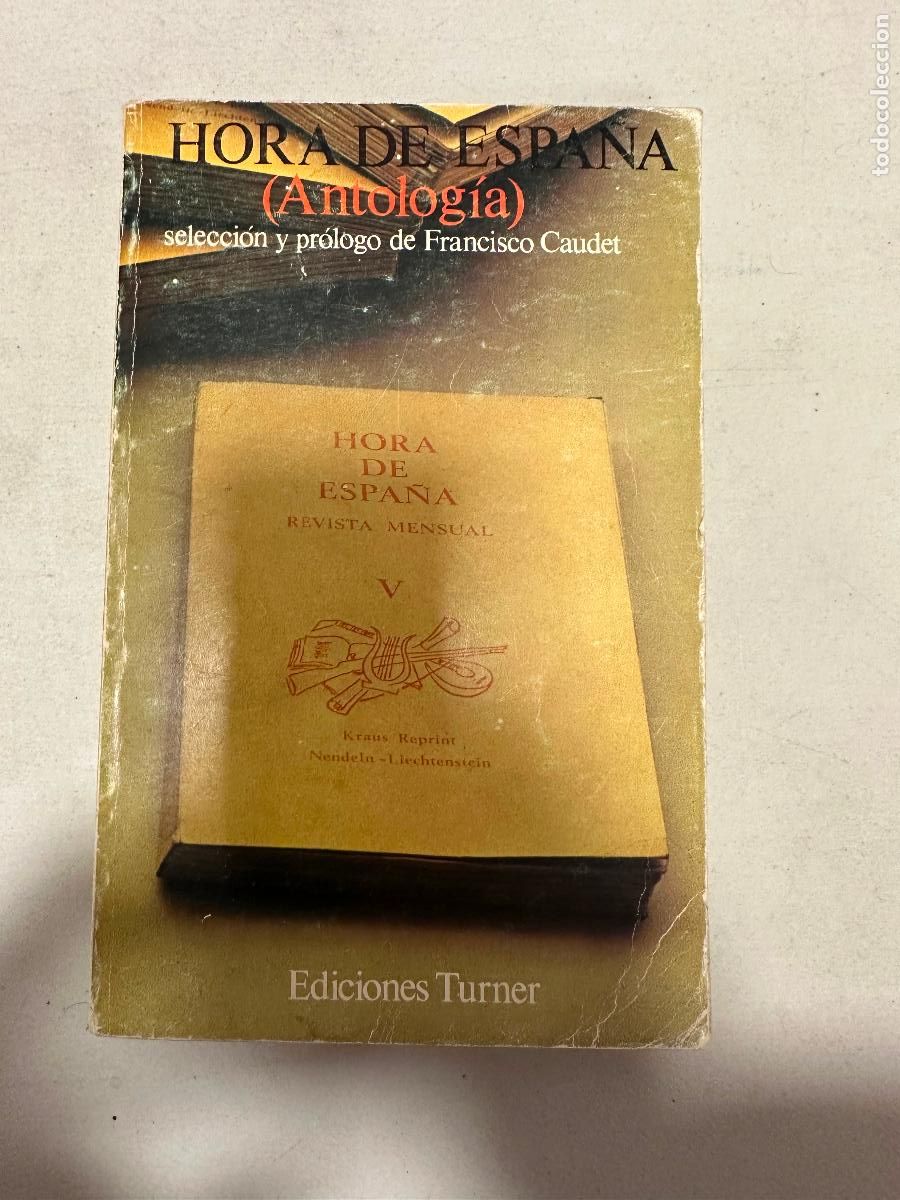 Libros de segunda mano: HORA DE ESPA&Ntilde;A. ANTOLOGIA - Foto 1