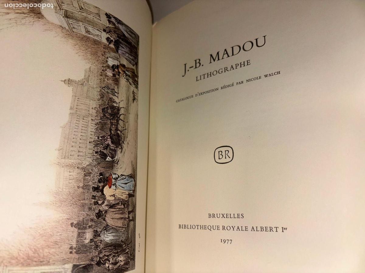 Libros de segunda mano: J.-B. Madou Lithographe Nicole Walch / 1977 - Foto 2