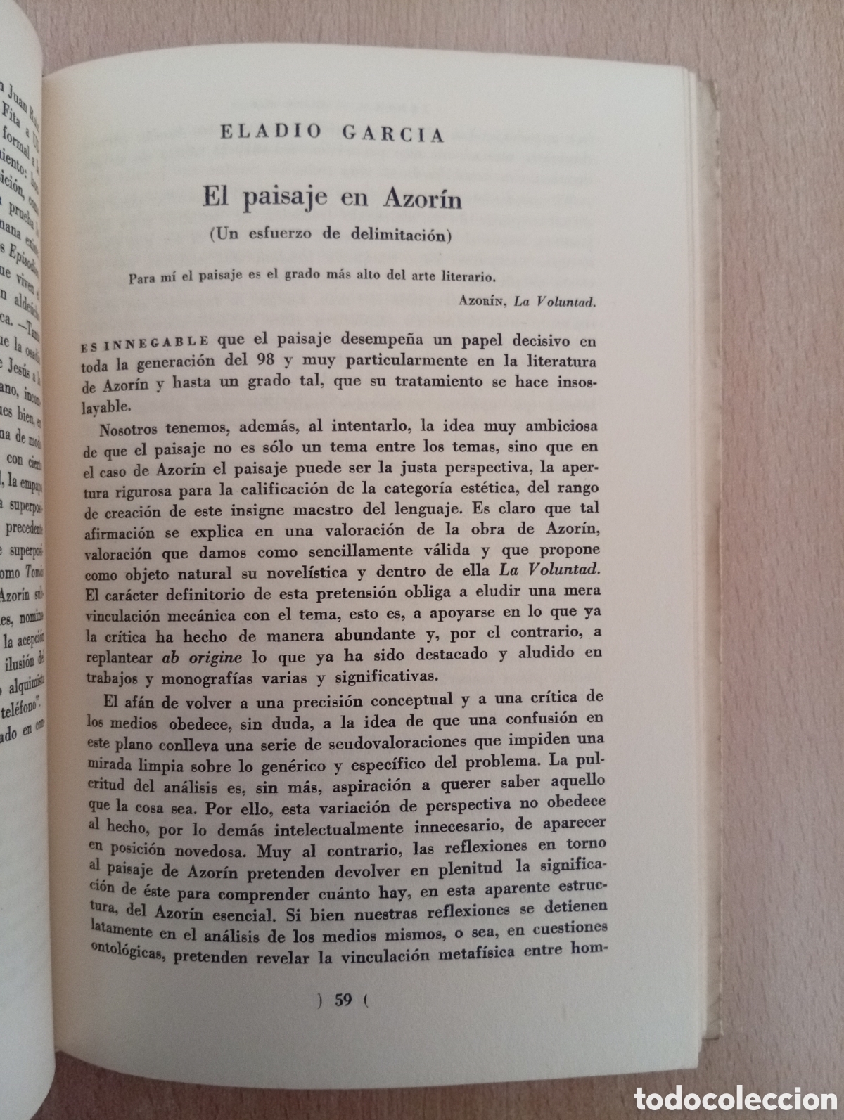 Libros de segunda mano: AZOR&Iacute;N. AA.VV. Universidad de Chile (1968) - Foto 15