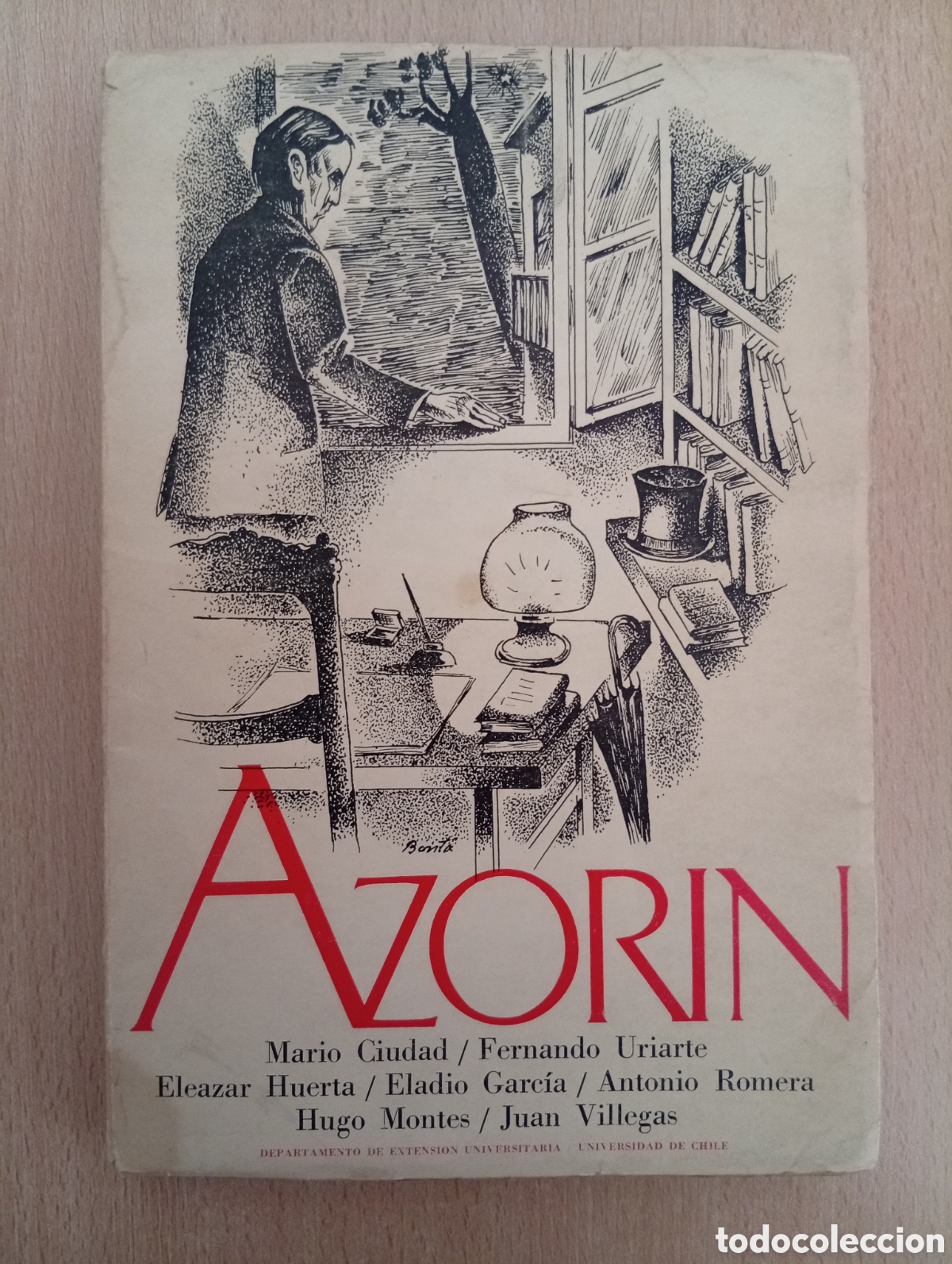 Libros de segunda mano: AZOR&Iacute;N. AA.VV. Universidad de Chile (1968) - Foto 1