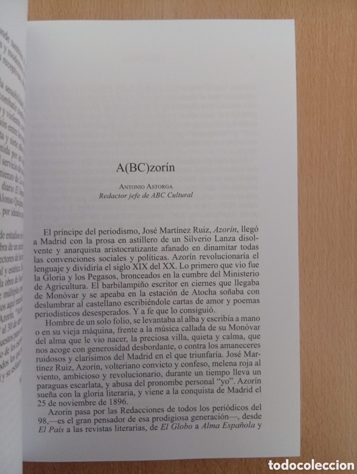 Libros de segunda mano: AZOR&Iacute;N, PERIODISTA. AA.VV. - Foto 9