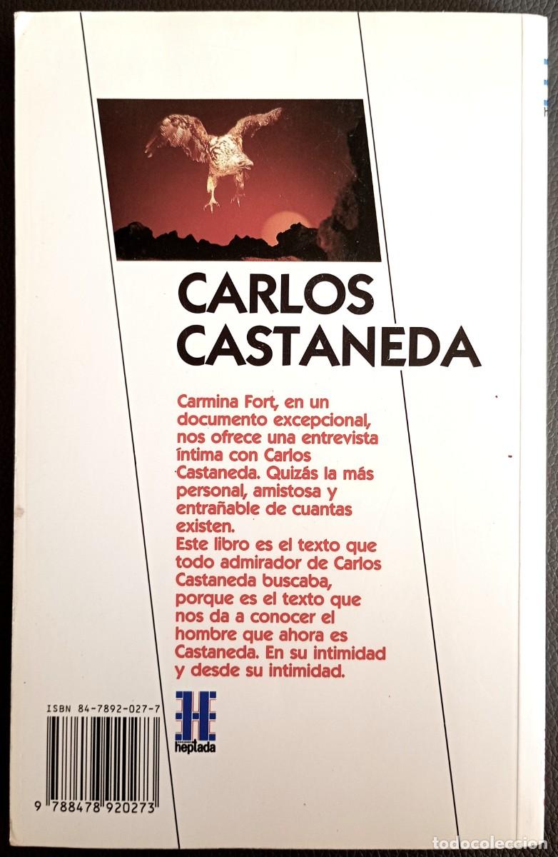 Libros de segunda mano: Carmina Fort . Conversaciones con Carlos Castaneda - Foto 2