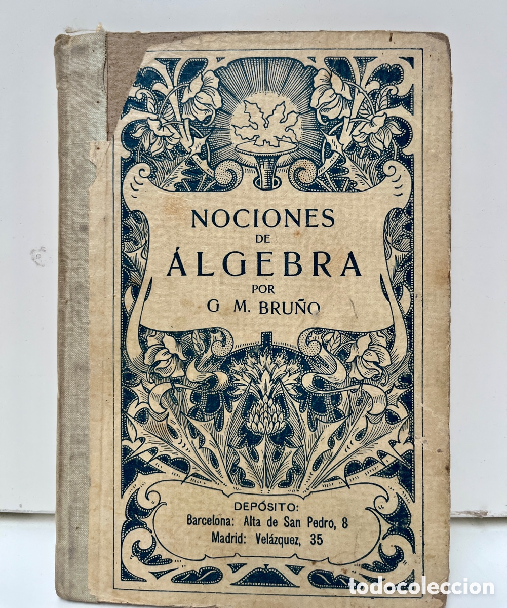 Libros de segunda mano: Nociones de &Aacute;lgebra. - Foto 1