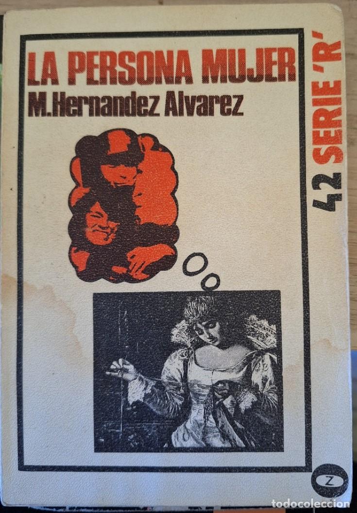 Libros de segunda mano: LA PERSONA MUJER. - HERNANDEZ ALVAREZ, M. - Foto 1
