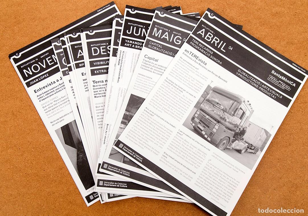 Libros de segunda mano: BUTLLETINS CENTRE DART SANTA M&Ograve;NICA - 2004-05 - Foto 4