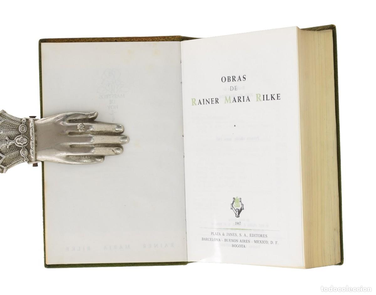 Libros de segunda mano: OBRAS DE RAINER MAR&Iacute;A RILKE - RILKE, Rainer Maria - Foto 3