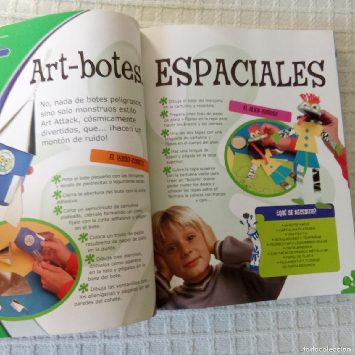 Libros de segunda mano: ART ATTACK JUEGA Y CREA EDITORIAL EVEREST - Foto 4