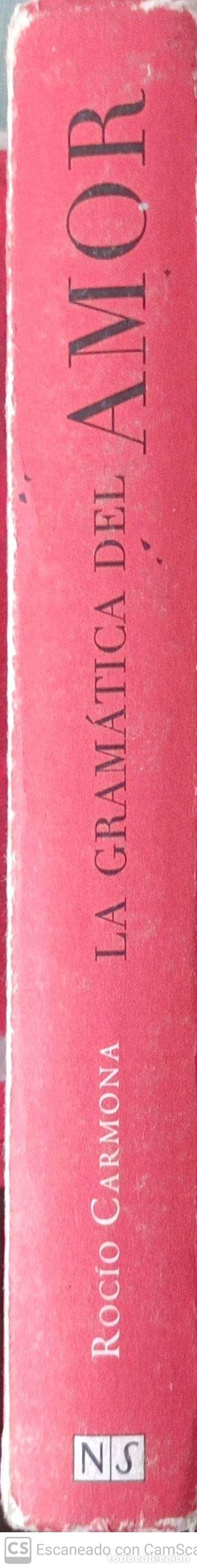 Libros de segunda mano: La gram&aacute;tica del amor - Rocio Carmona - Foto 2