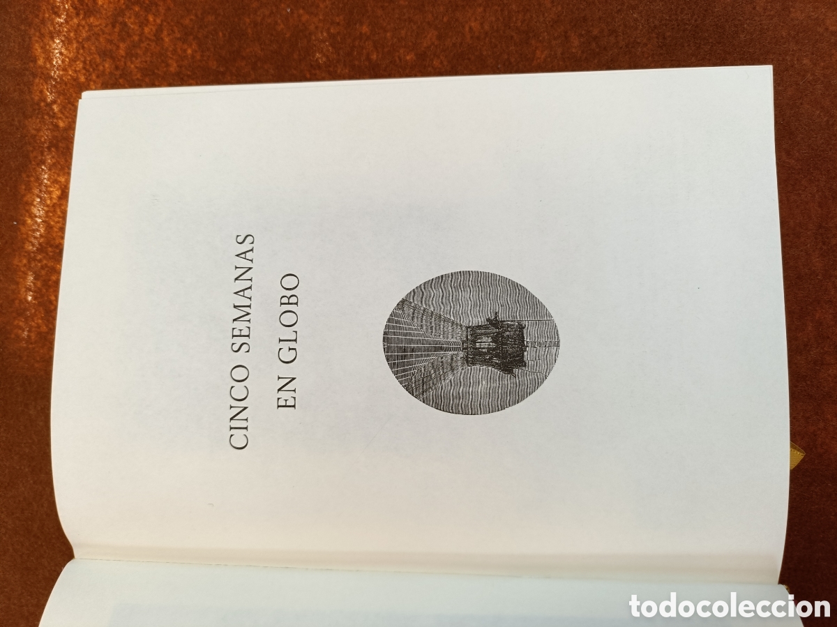 Libros de segunda mano: JULIO VERNE. CINCO SEMANAS EN GLOBO. COLECCI&Oacute;N HETZEL. - Foto 6