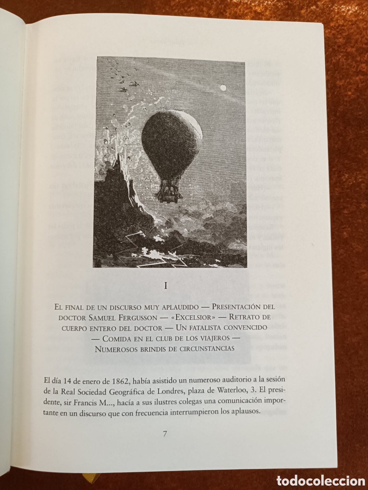 Libros de segunda mano: JULIO VERNE. CINCO SEMANAS EN GLOBO. COLECCI&Oacute;N HETZEL. - Foto 8