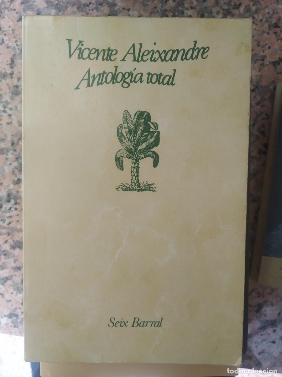 Libros de segunda mano: Vicente Aleixandre - Antolog&iacute;a Total - Foto 1
