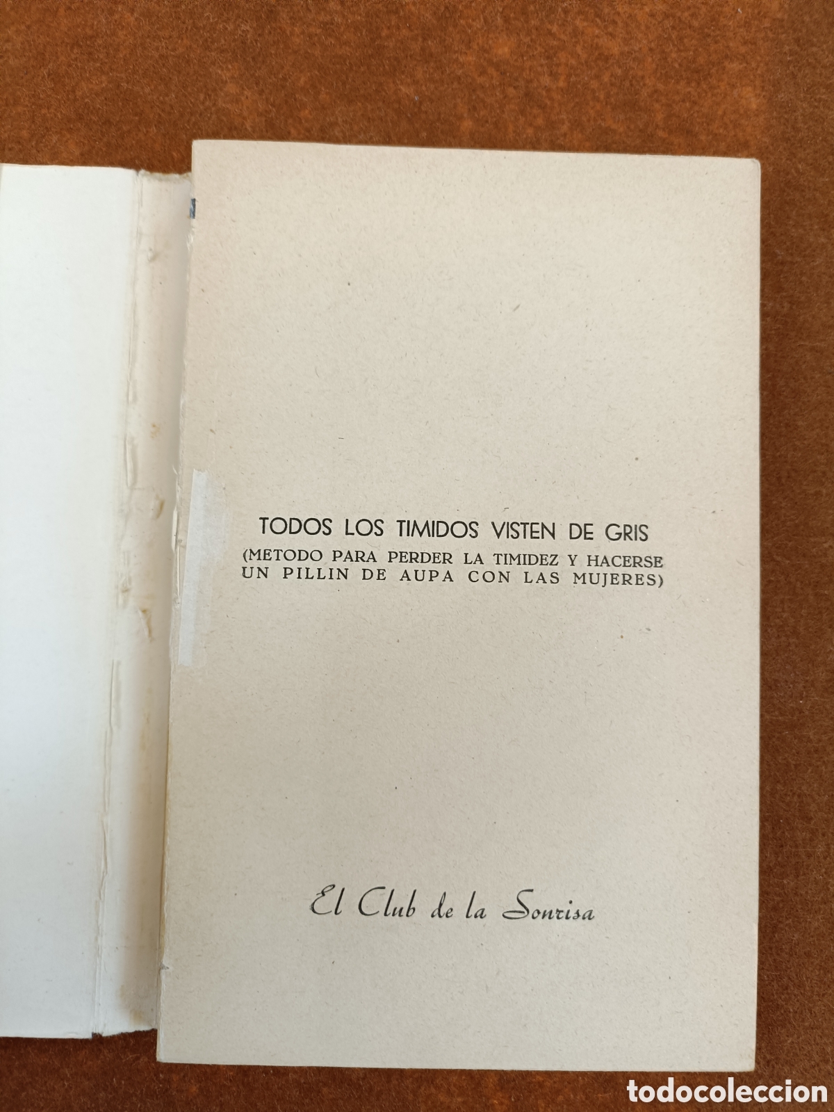 Libros de segunda mano: GONZALO VIVAS. TODOS LOS T&Iacute;MIDOS VISITEN DE GRIS. - Foto 5