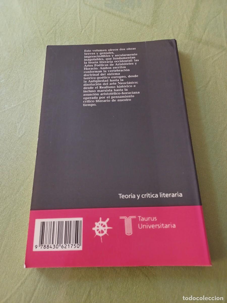 Libros de segunda mano: Artes po&eacute;ticas. Arist&oacute;teles. Horacio. Taurus - Foto 2