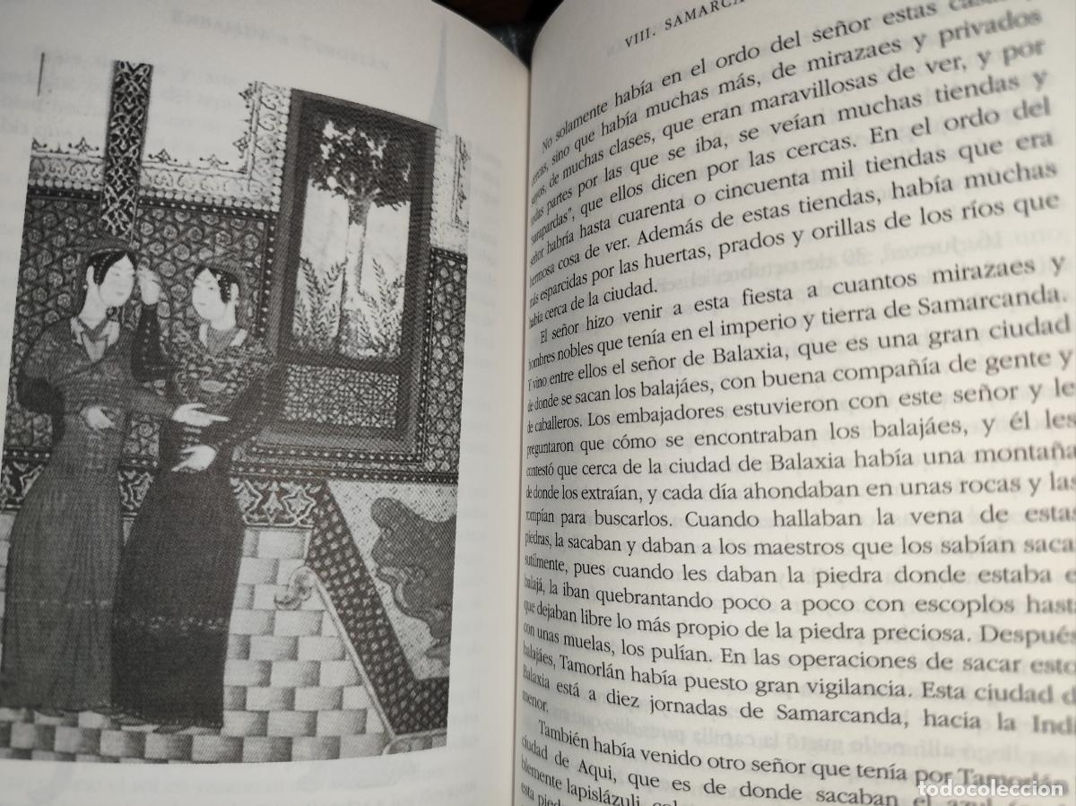 Libros de segunda mano: EMBAJADA A TAMORL&Aacute;N. RUY GONZ&Aacute;LEZ DE CLAVIJO - Foto 4