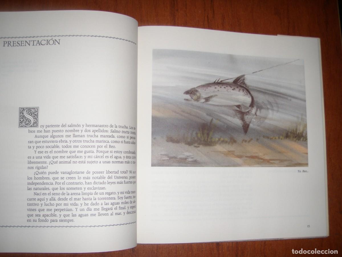Libros de segunda mano: LIBRO SALMO REO RELATOS DE PESCA JUAN MARTINEZ CUBELLS - Foto 8