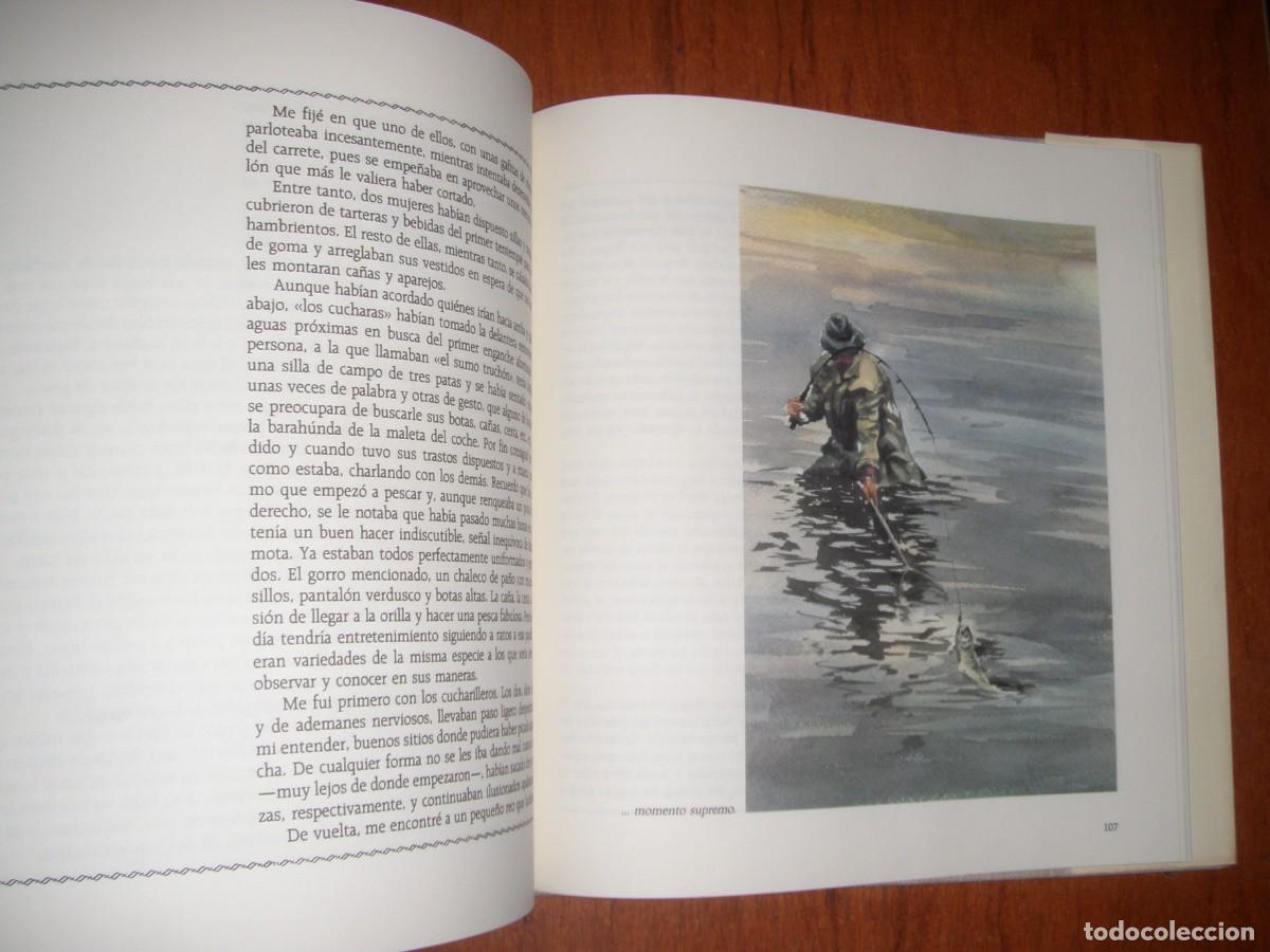 Libros de segunda mano: LIBRO SALMO REO RELATOS DE PESCA JUAN MARTINEZ CUBELLS - Foto 10