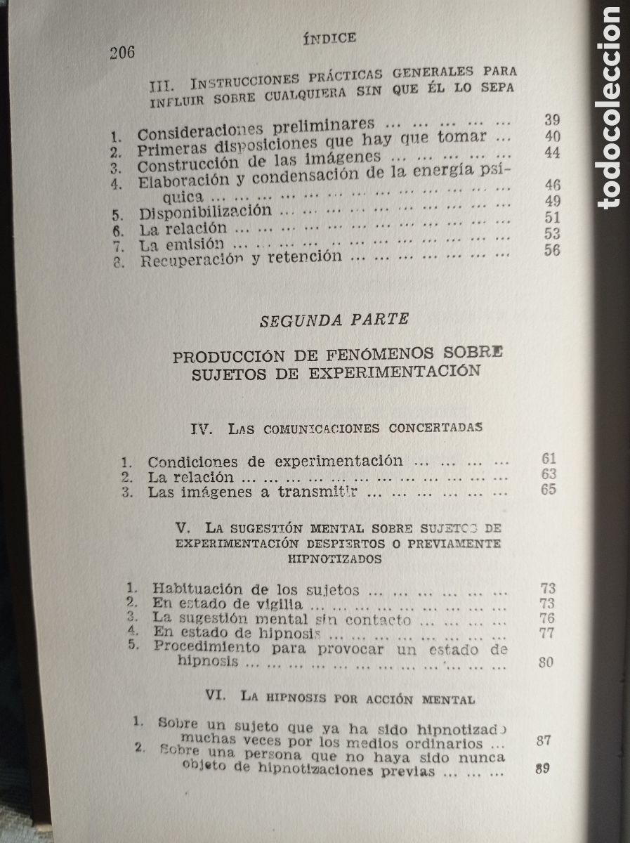 Libros de segunda mano: EL HIPNOTISMO A DISTANCIA - ESOTERISMO. MISTICISMO. - Foto 5