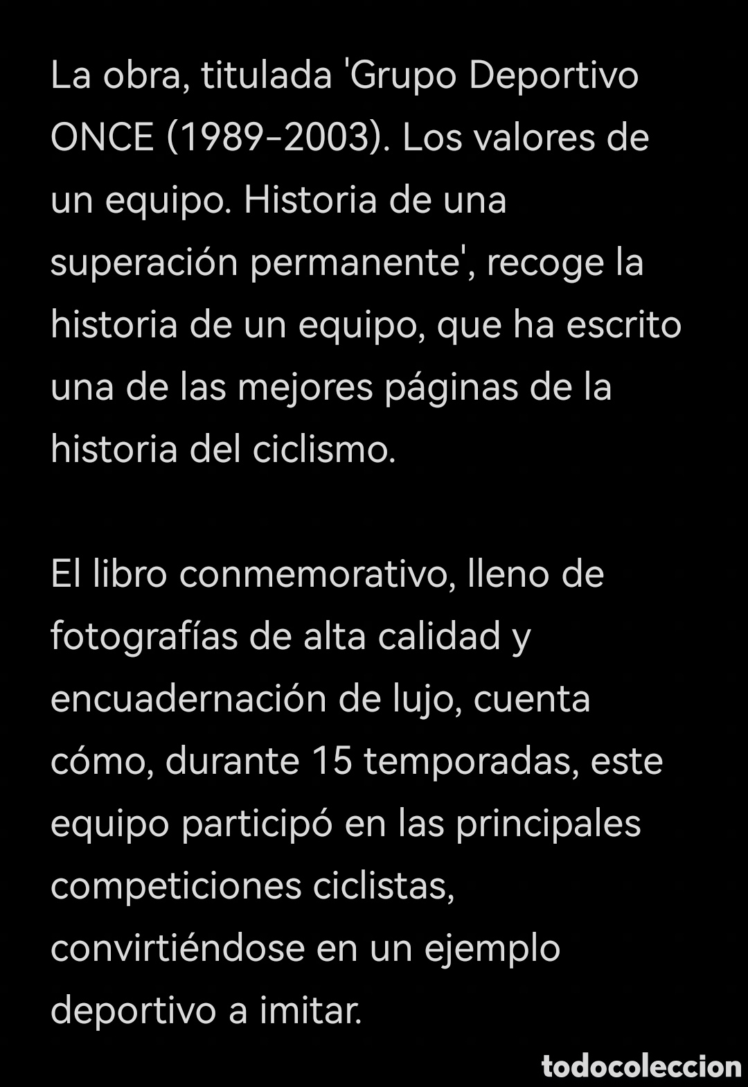 Libros de segunda mano: Libro Los valores de un equipo 1989-2003 - Foto 7