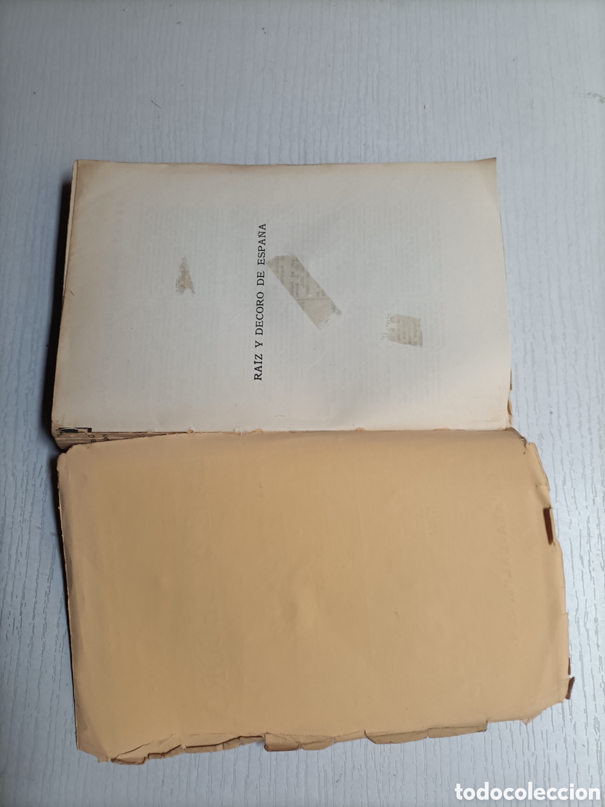 Libros de segunda mano: Ra&iacute;z y decoro de Espa&ntilde;a Gregorio Mara&ntilde;&oacute;n. Espasa Calpe 1933 - Foto 7