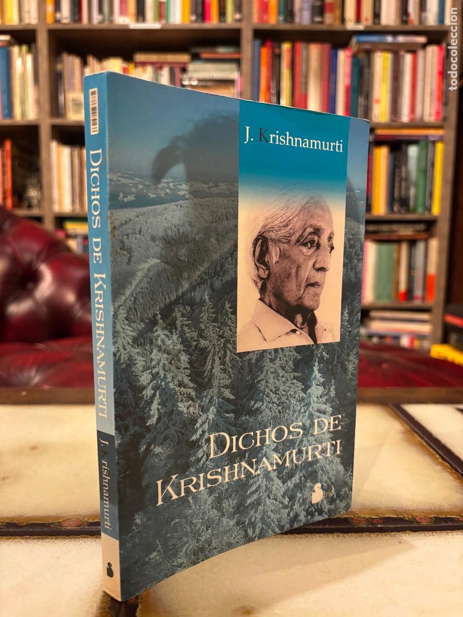 Libros de segunda mano: Dichos de Krishnamurti. PEDIDO M&Iacute;NIMO 5&euro; - Foto 1