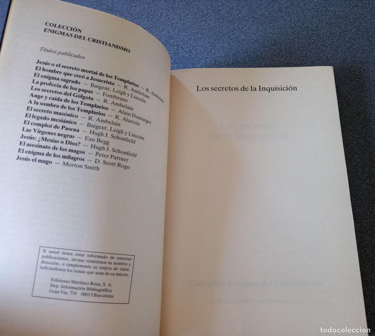 Libros de segunda mano: Los Secretos De La Inquisici&oacute;n Edward Burman - Foto 3