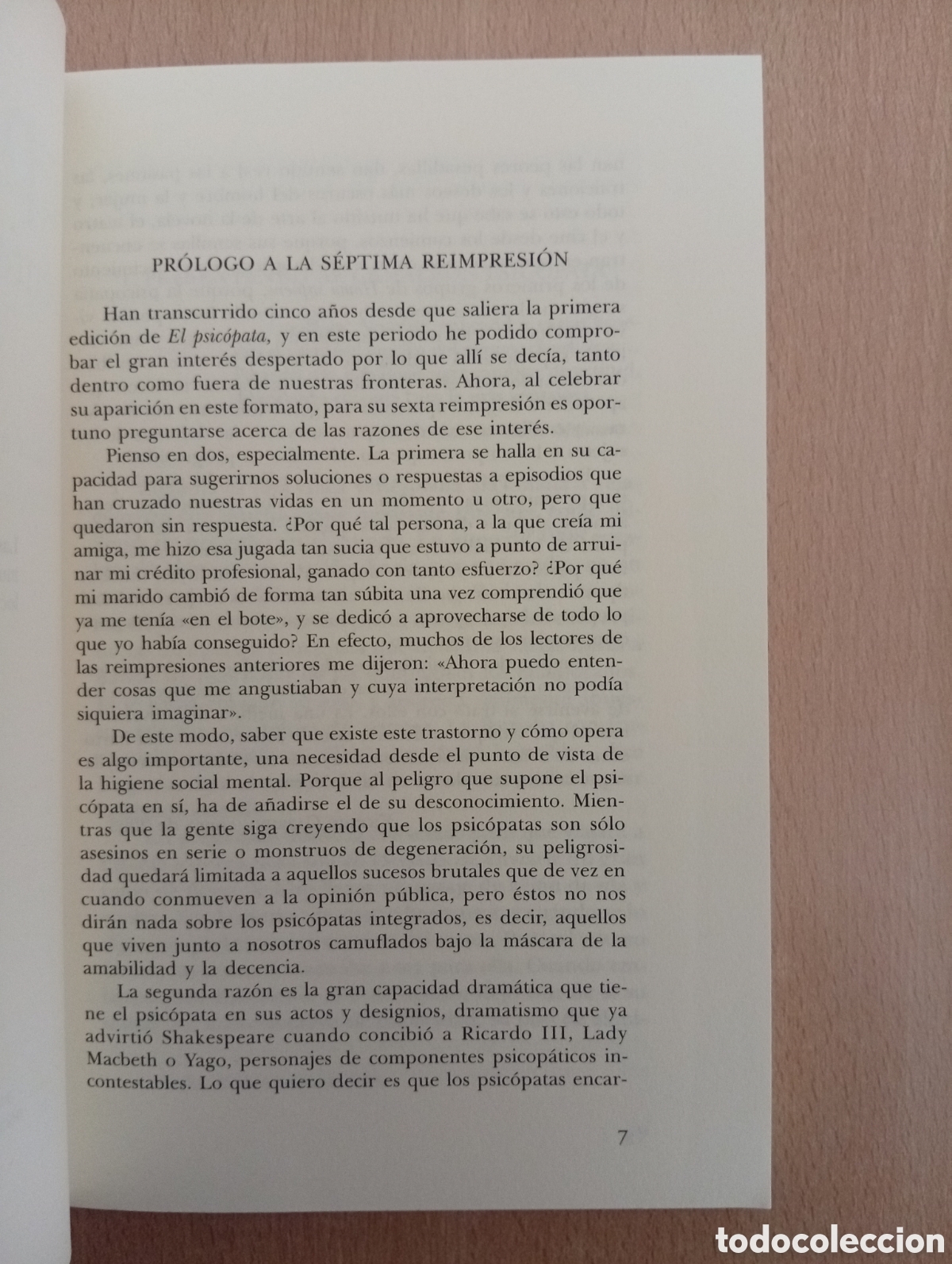 Libros de segunda mano: EL PSIC&Oacute;PATA. Vicente Garrido - Foto 9