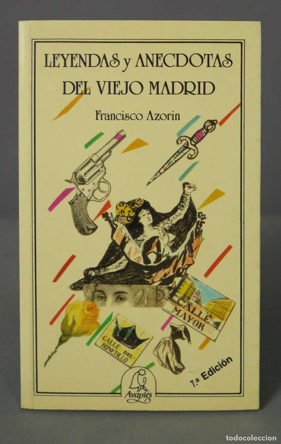Libros de segunda mano: Leyendas y an&eacute;cdotas del viejo Madrid Azor&iacute;n - Foto 1