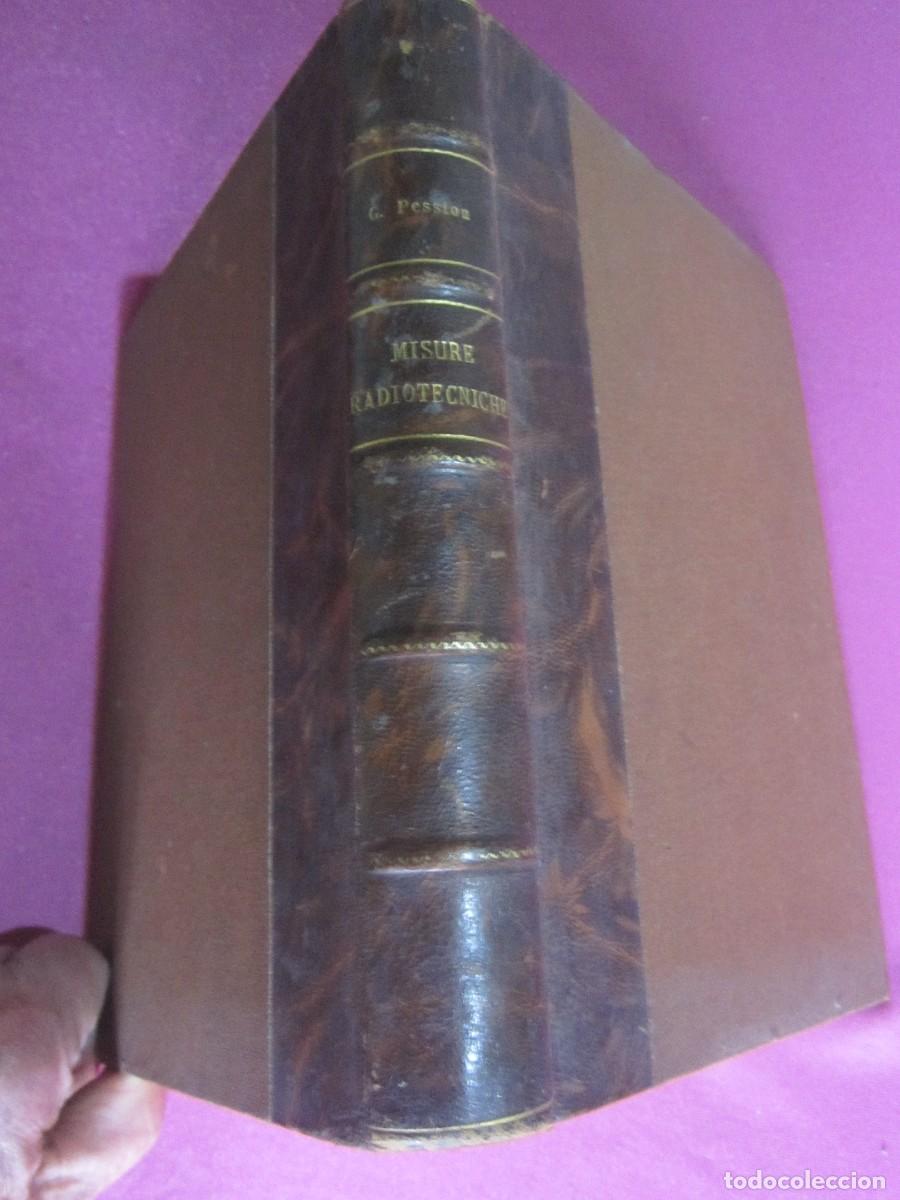 Libros de segunda mano: MISURE RADIOTECNICHE E FORMULARIO RADIOS MILANO 1939 P4 4 - Foto 2