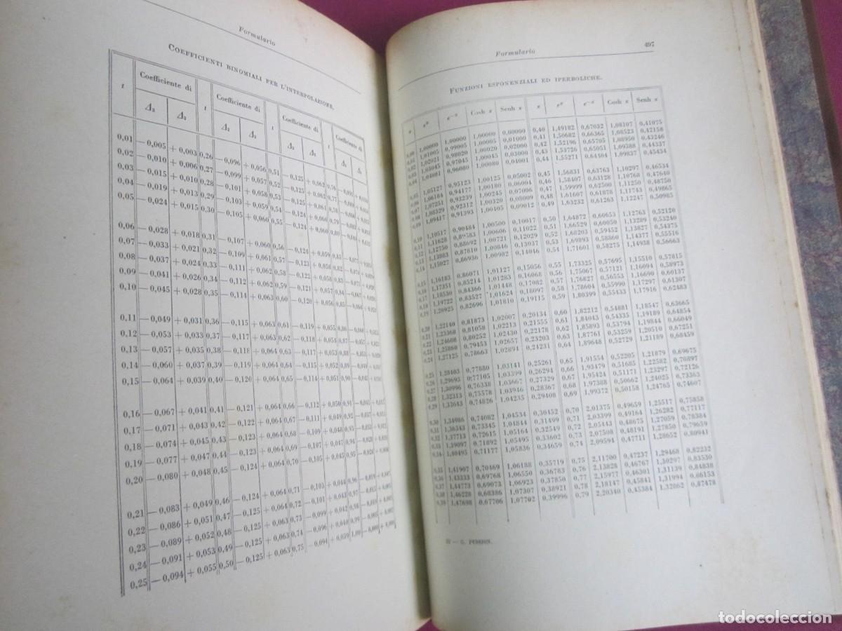 Libros de segunda mano: MISURE RADIOTECNICHE E FORMULARIO RADIOS MILANO 1939 P4 4 - Foto 7