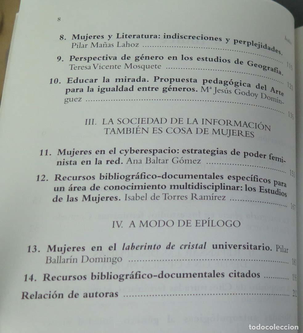 Libros de segunda mano: Miradas desde perspectiva de genero De Torres Ram&iacute;rez - Foto 3