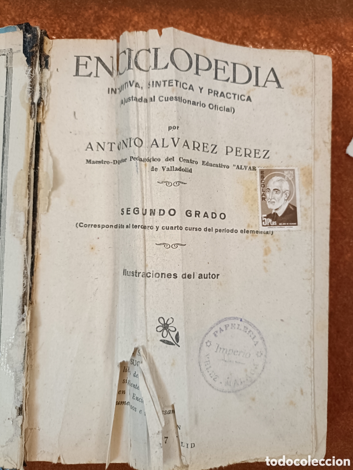 Libros de segunda mano: ENCICLOPEDIA SEGUNDO GRADO. &Aacute;LVAREZ. - Foto 4