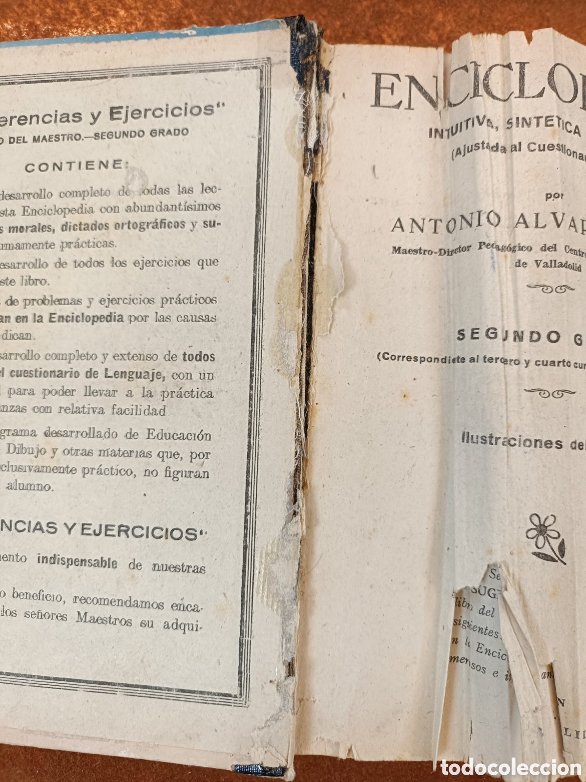 Libros de segunda mano: ENCICLOPEDIA SEGUNDO GRADO. &Aacute;LVAREZ. - Foto 5