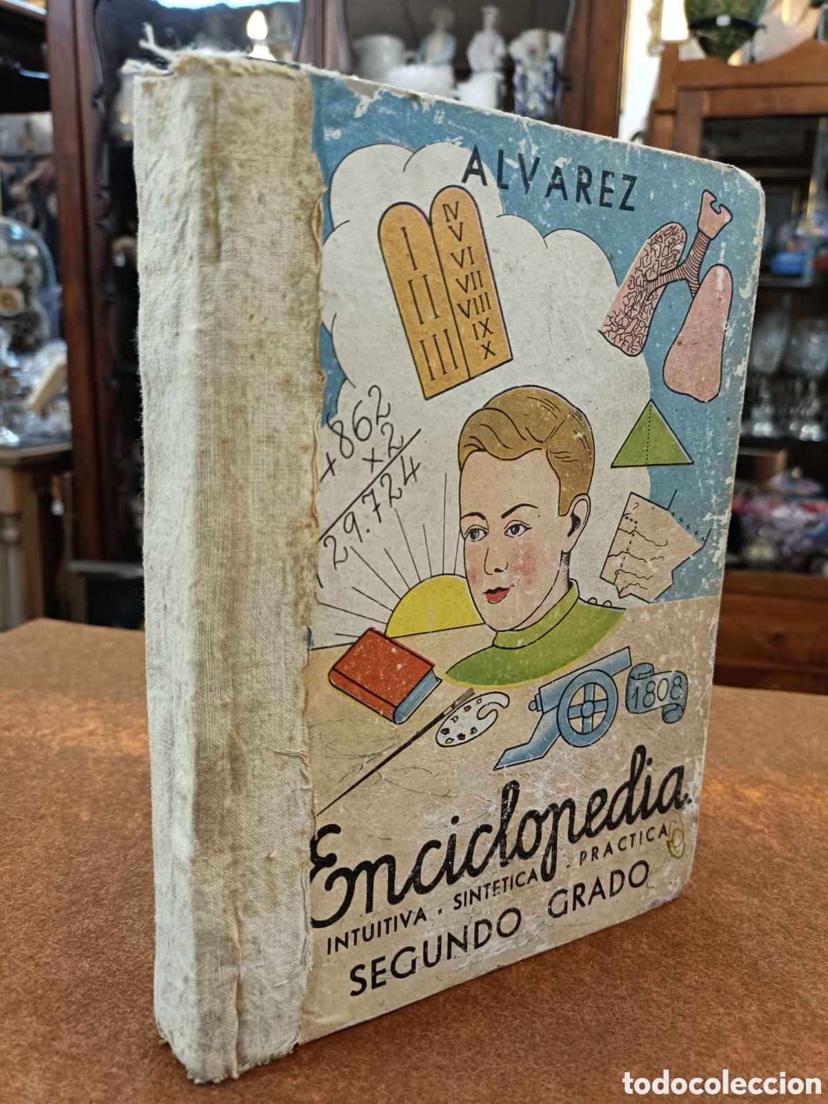Libros de segunda mano: ENCICLOPEDIA SEGUNDO GRADO. &Aacute;LVAREZ. - Foto 1