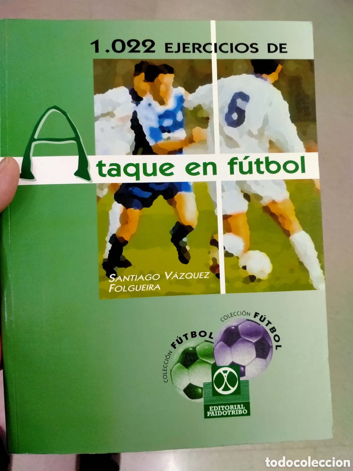 Libros de segunda mano: 1022 ejercicios de ataque en f&uacute;tbol - Foto 1
