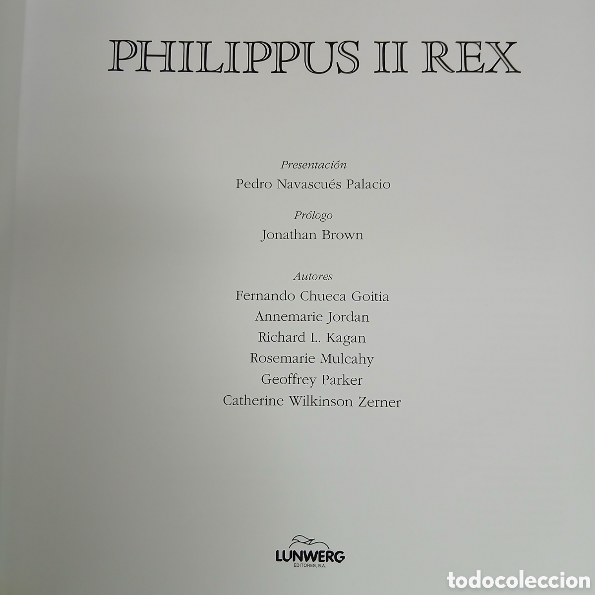Libros de segunda mano: Philippus II, Rex lunwerg - Foto 3