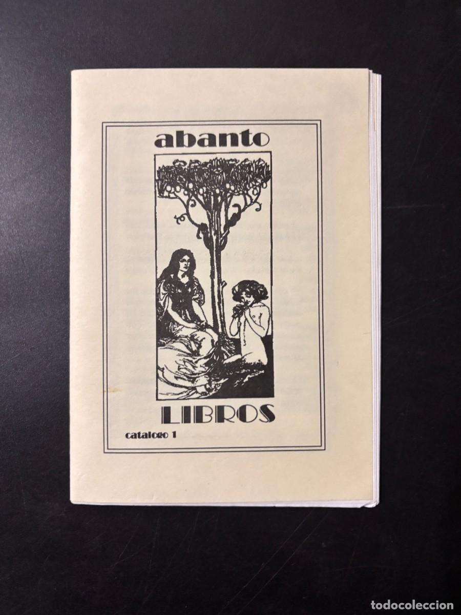 Libros de segunda mano: CATALOGO DE LIBROS. ABANTO. CATALOGO 1. - Foto 1