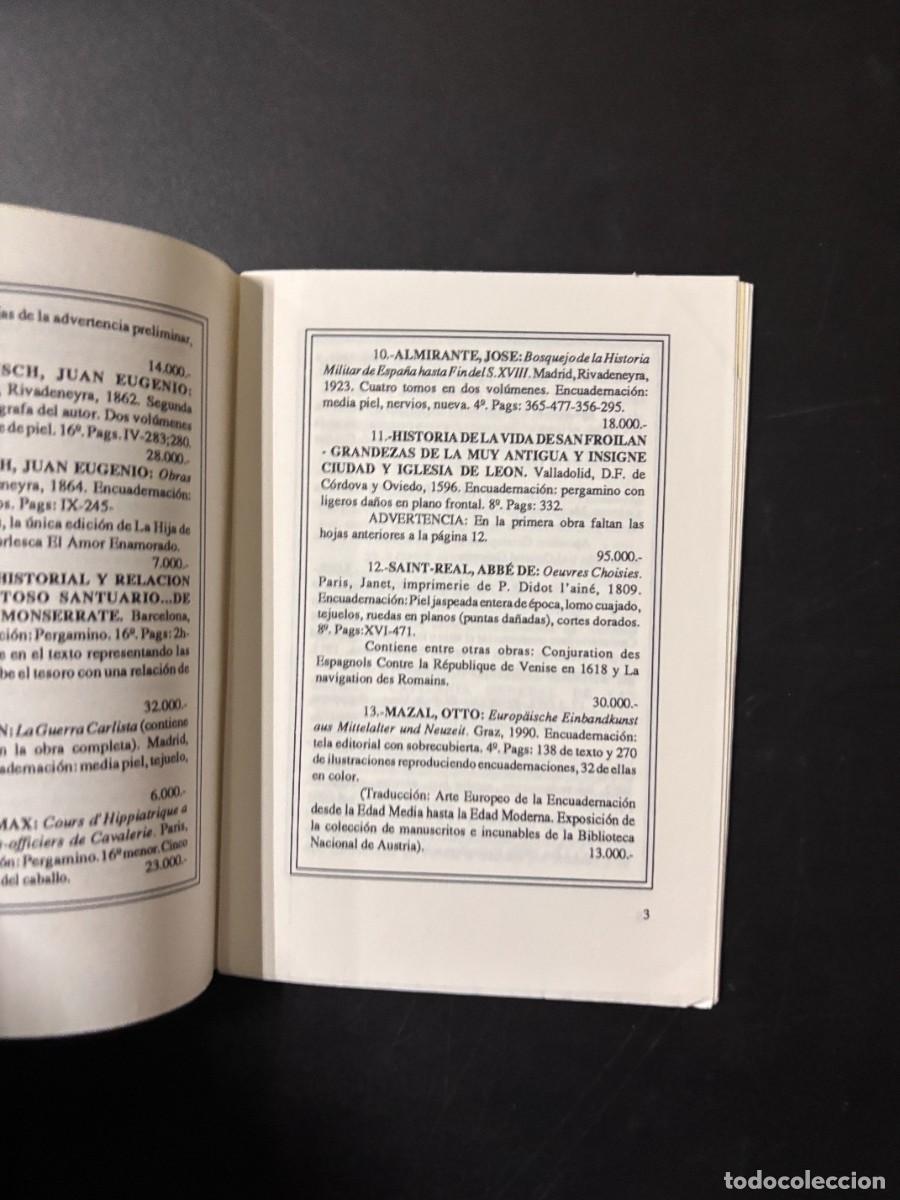 Libros de segunda mano: CATALOGO DE LIBROS. ABANTO. CATALOGO 1. - Foto 3