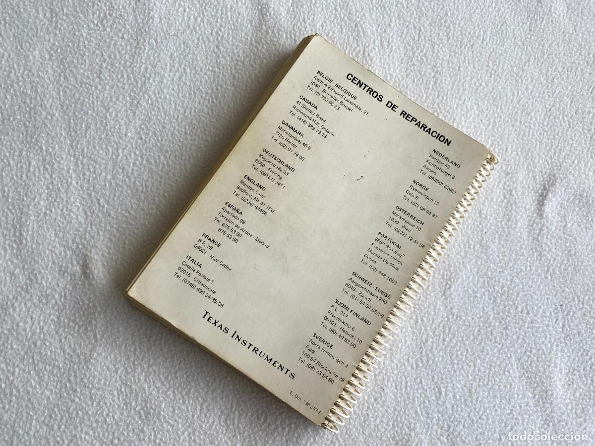 Libros de segunda mano: Como programar uno mismo 58/59 - TEXAS INSTRUMENTS - Foto 3